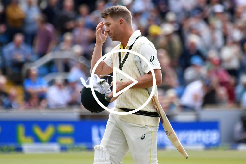 [WATCH] Stuart Broad Bamboozles David Warner With A Cracking Delivery